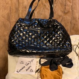 MZ Wallace Lg Patent Leather Sutton (Discont)